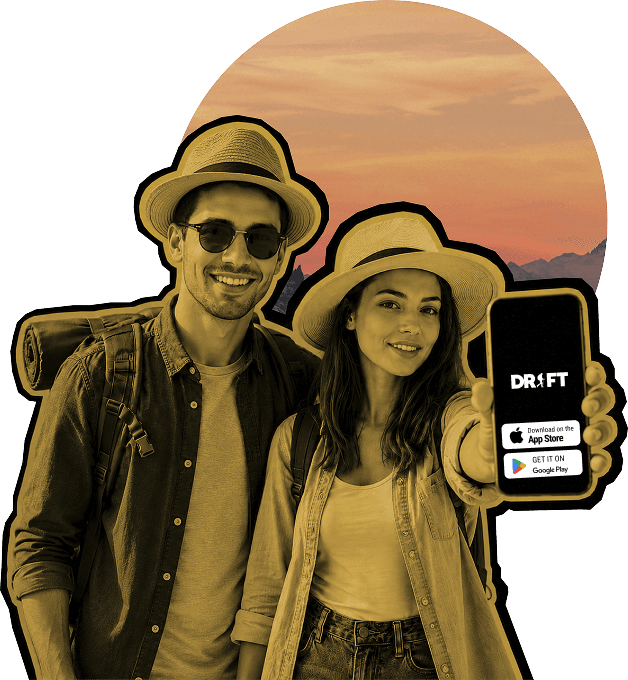 DRIFT mobile app preview